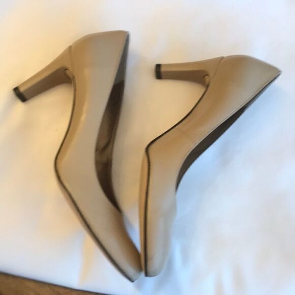 VANELI SZ 7S TAUPE PUMPS. NEW. SLIM FIT - Picture 6 of 8